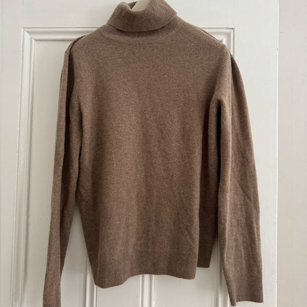 Repeat brand cashmere turtleneck sweater